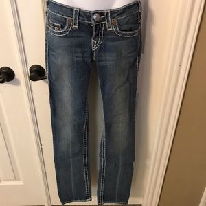 True Religion straight legs jeans size 26